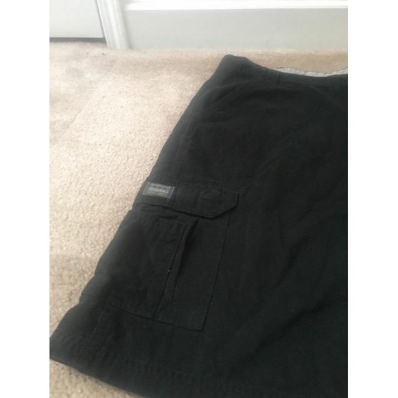 Wrangler Other - Wrangler Originals Men's Big & Tall Black Casual Cargo Shorts Size 44